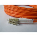 LC / UPC-LC / UPC multimodo duplex cabo de fibra óptica patch / jumper para FTTH FTTB FTTX Rede